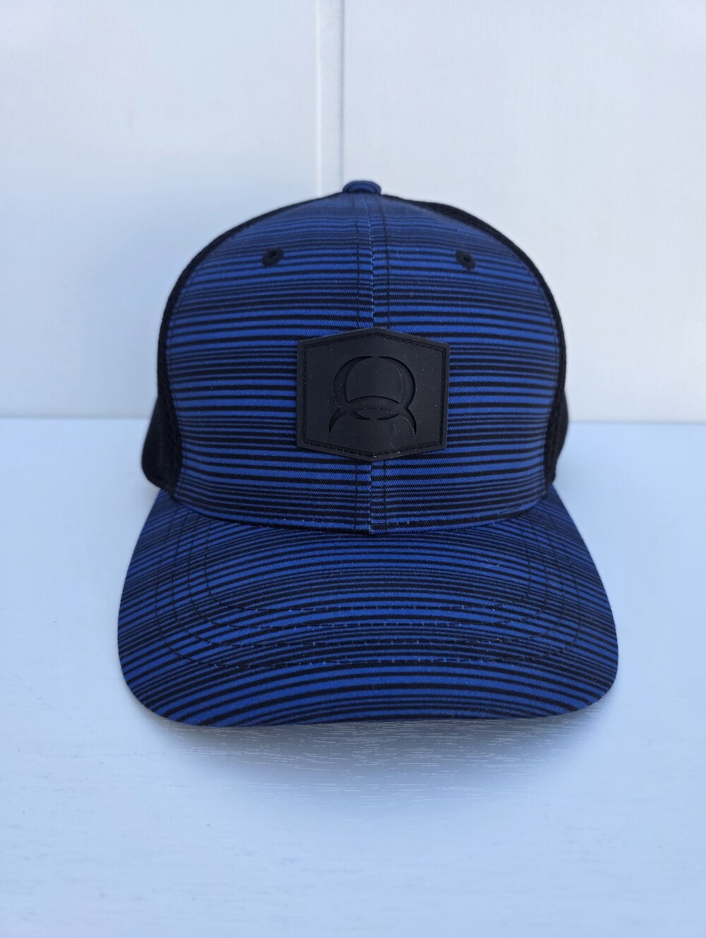 Cinch Flex Fit Baseball Cap Navy Black Mens Large XL